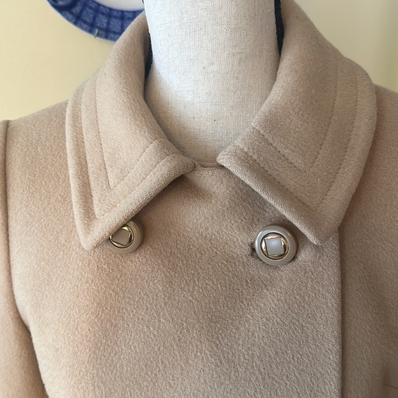 Crawfton for Hadley’s | Vintage 1960s Camel Long Dress Coat - Picture 4 of 7